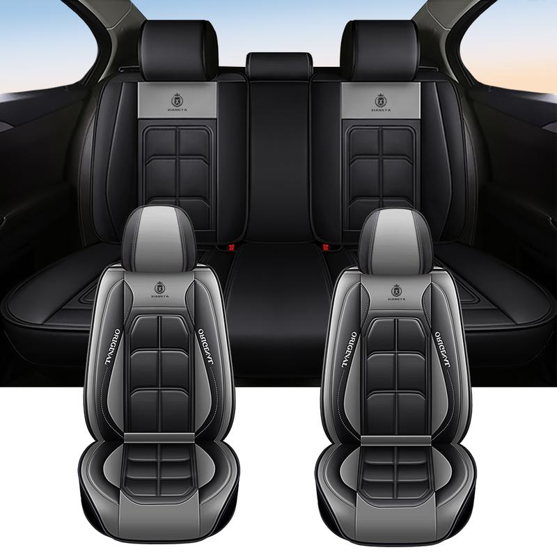 5-Seater Universal Leather Car Seat Cover Set