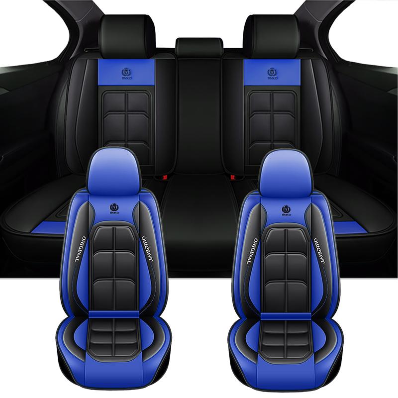 5-Seater Universal Leather Car Seat Cover Set