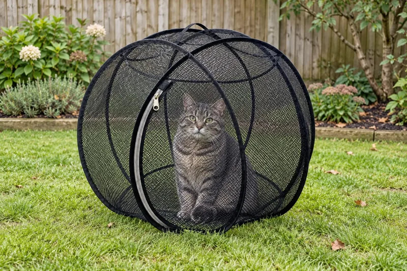 FreshAir Cat Haven Pop-Up Mesh Playpen