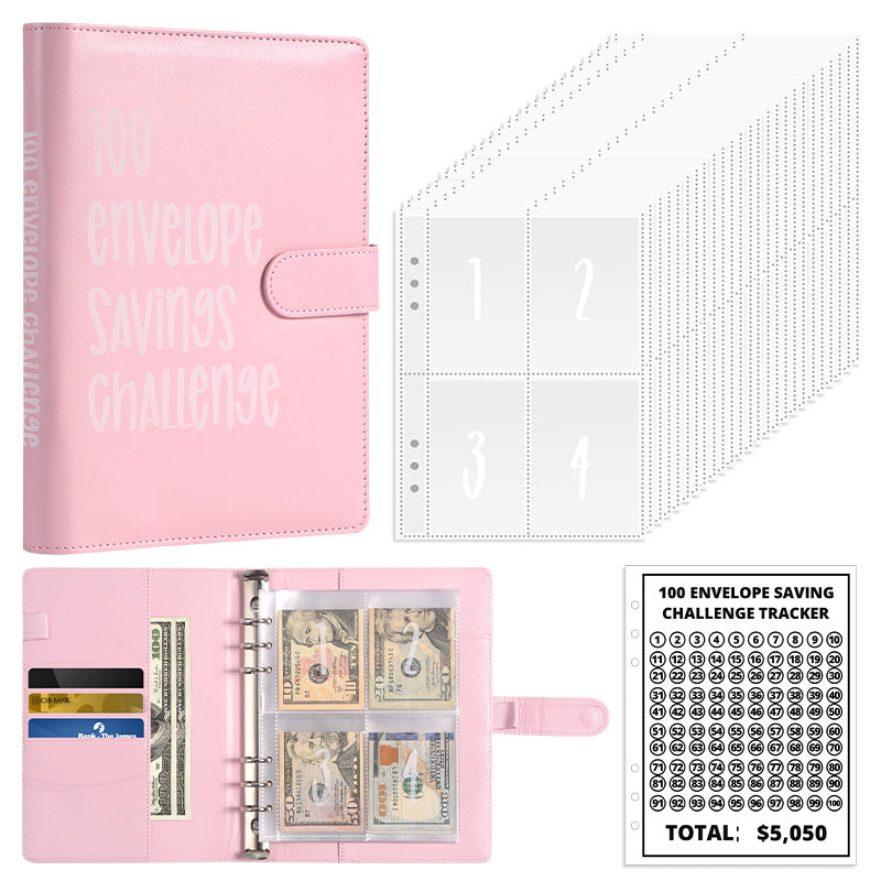 100 Envelopes Money Saving Challenge