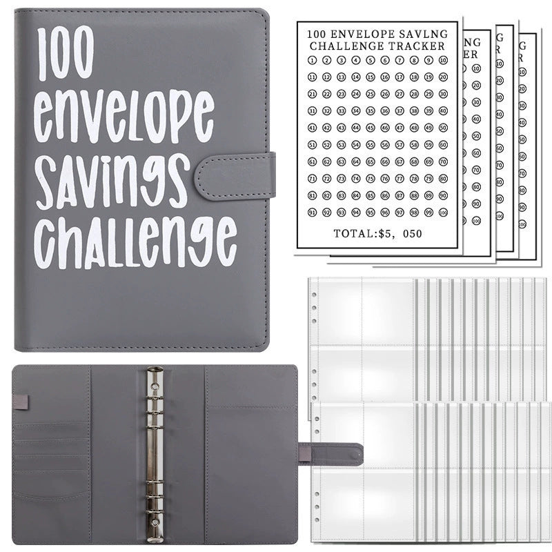 100 Envelope Saving Challenged Book