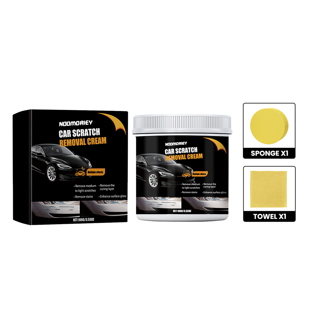 2026 Scratch Repair Kit with Polishing Paste & Wipe
