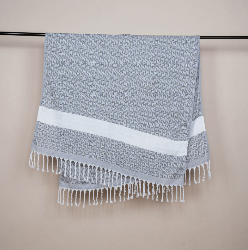 Summer Lightweight XL Flat-Weave Beach Towel