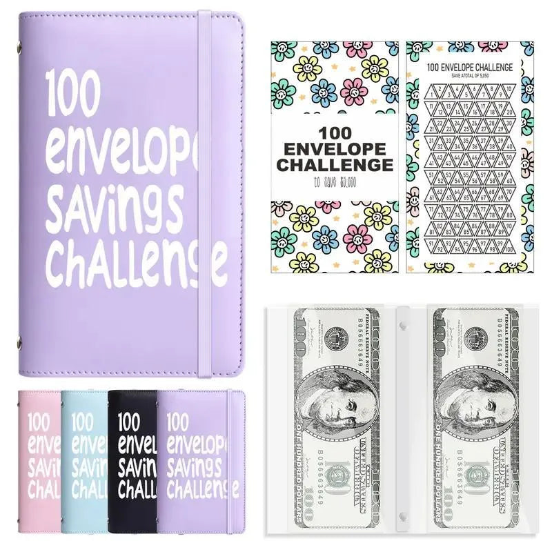 100 Envelope Saving Challenged Book