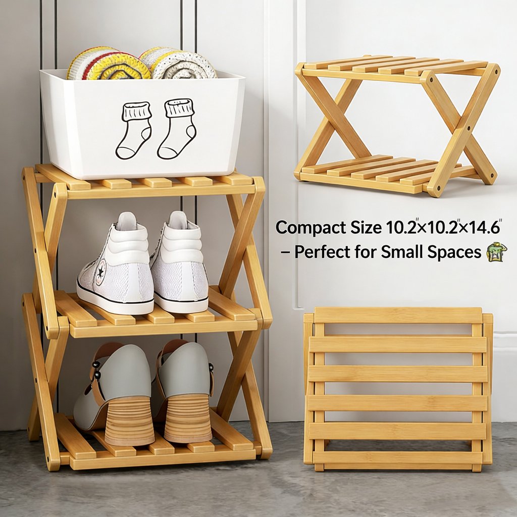 The 9-Tier Bamboo Rack: 3-Tier, 6-Tier, and 9-Tier No-Assembly Storage Solution!