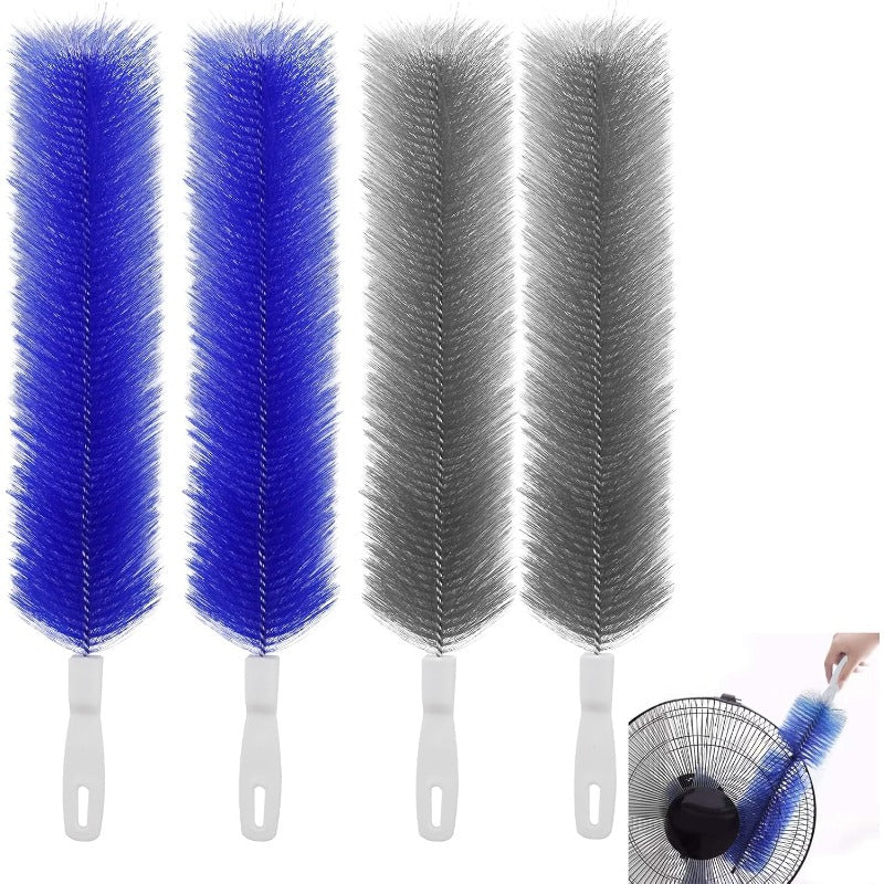 Flexible Microfiber Fan Duster Brushes Reusable Cleaning Tools (2/4 Pack)