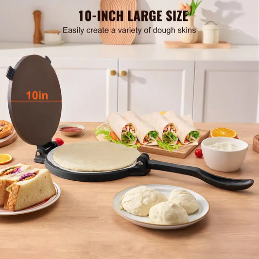 8-Inch Heavy-Duty Tortilla Press Utensil