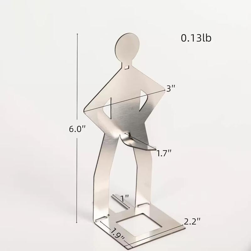 Outdoor prankster Stainless Steel BBQ Sausage Holder