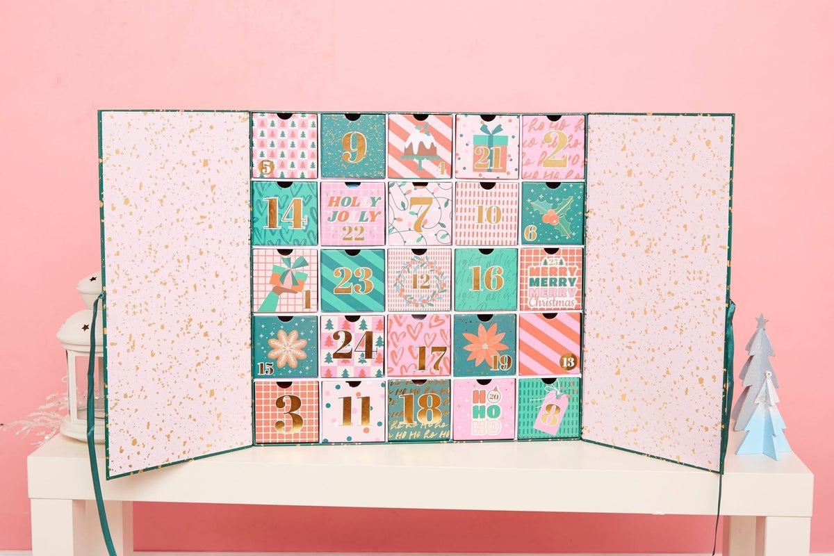 25 Days of Crochet Magic Advent Calendar 2026 with Yarn, Tools & Creative Surprises ( Same as in the video)
