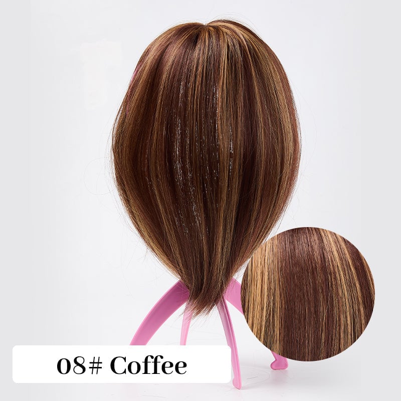 Superior Quality-Natural Hair Toppers With Bangs For Women