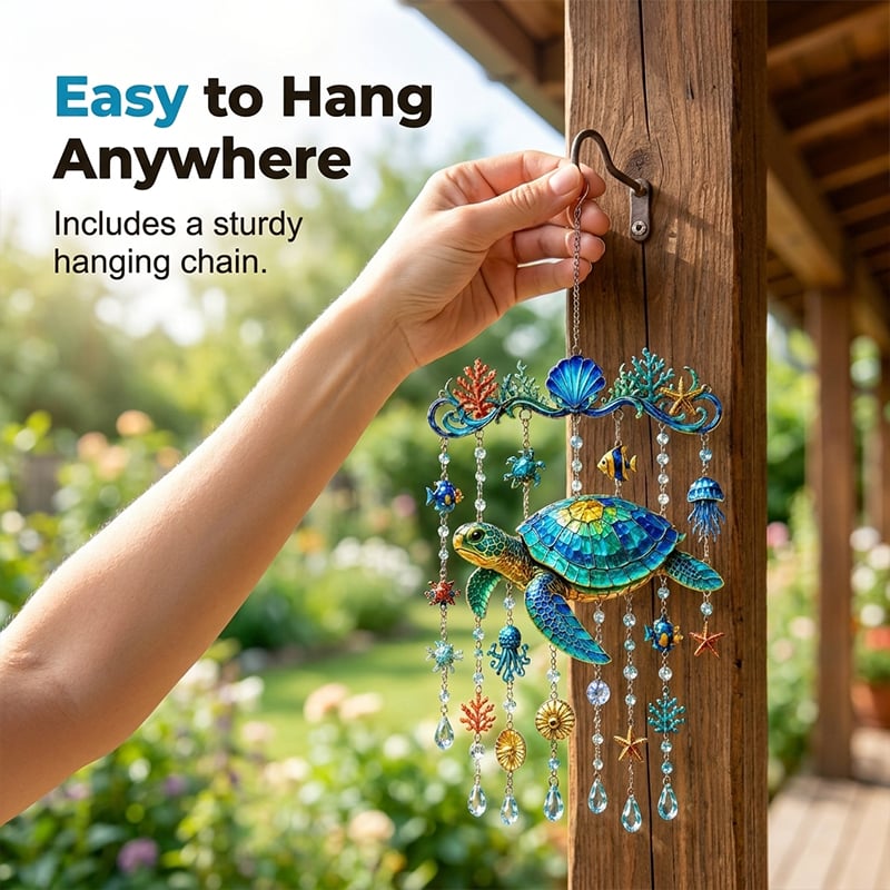 Ocean Animal Acrylic Wind Chime