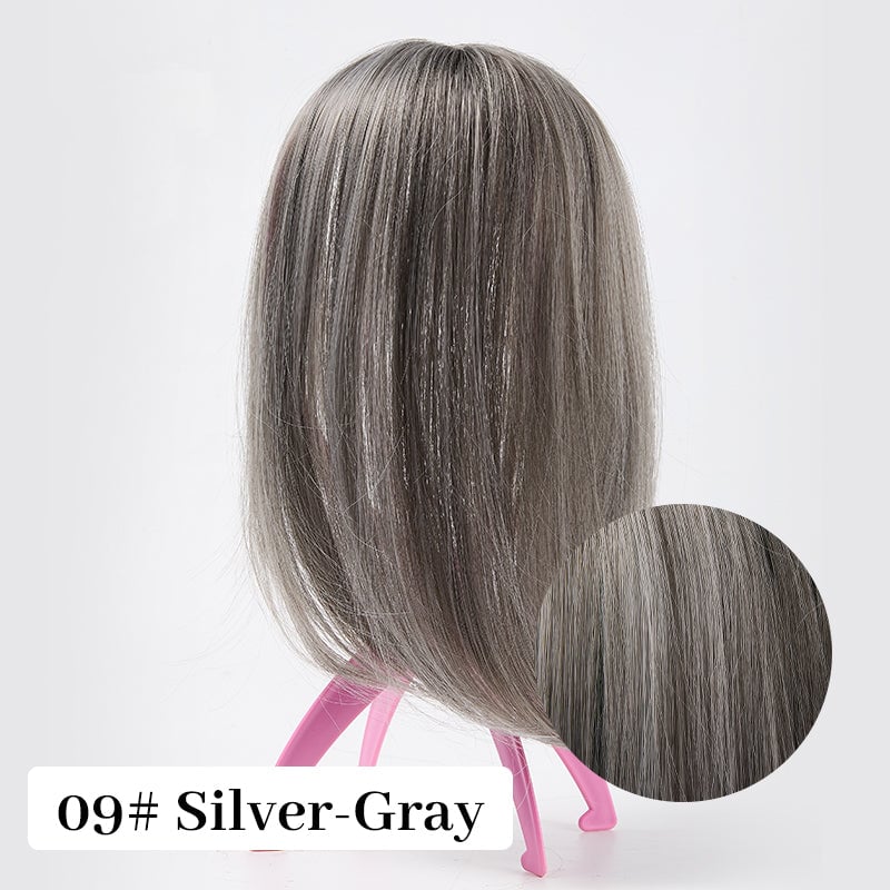 Superior Quality-Natural Hair Toppers With Bangs For Women