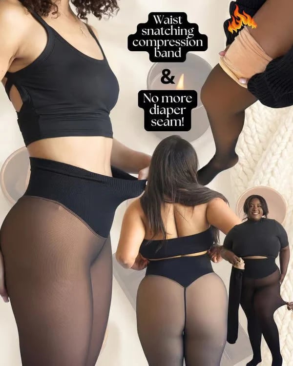 Compression Band & One Seam Option! The Original Magic Fleece Lined Leggings