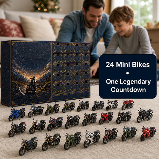2026 Motorcycle Legends Advent Calendar | 24 Day Mini Motorcycle Model Collection