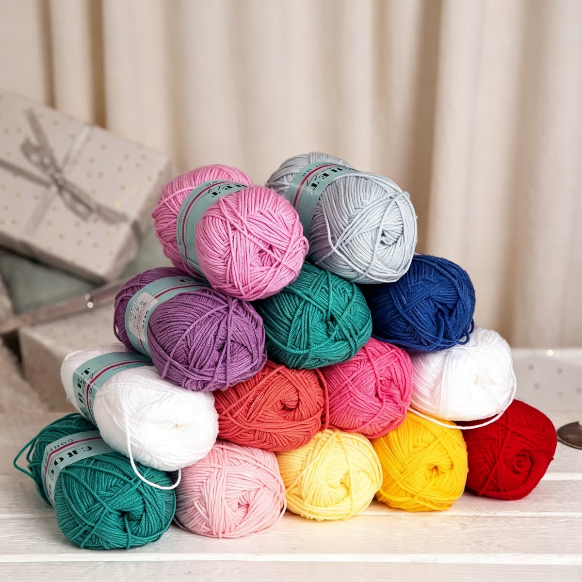 25 Days of Crochet Magic Advent Calendar 2026 with Yarn, Tools & Creative Surprises ( Same as in the video)