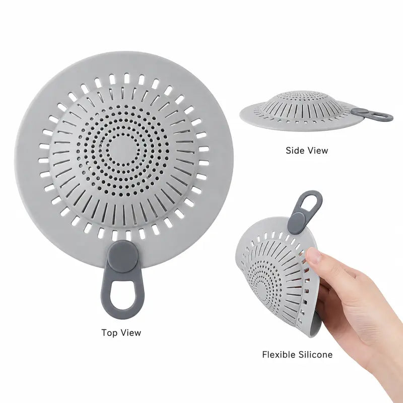 Silicone Dome Drain Hair Catcher