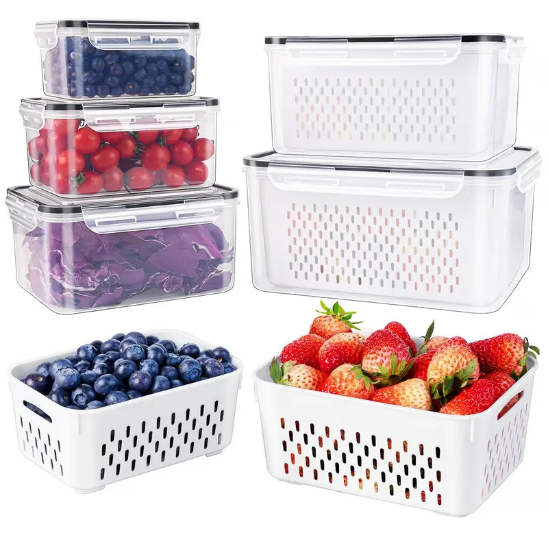 3 Pack Fridge Organizers and Storage
