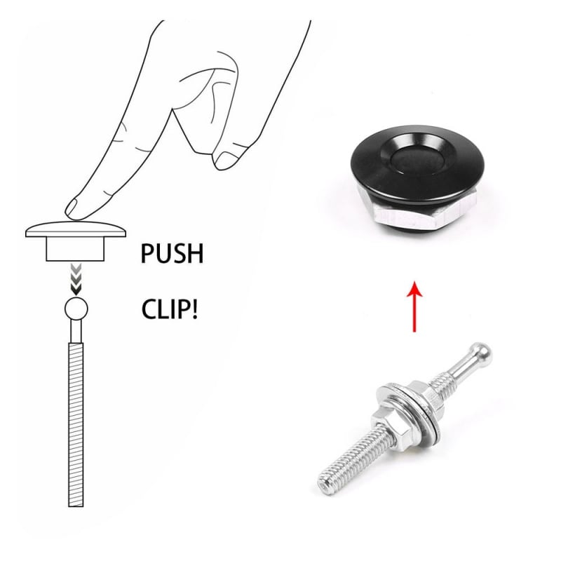4-Pack Heavy-Duty Aluminum Quick-Release Latches Secure Locking & Instant Access