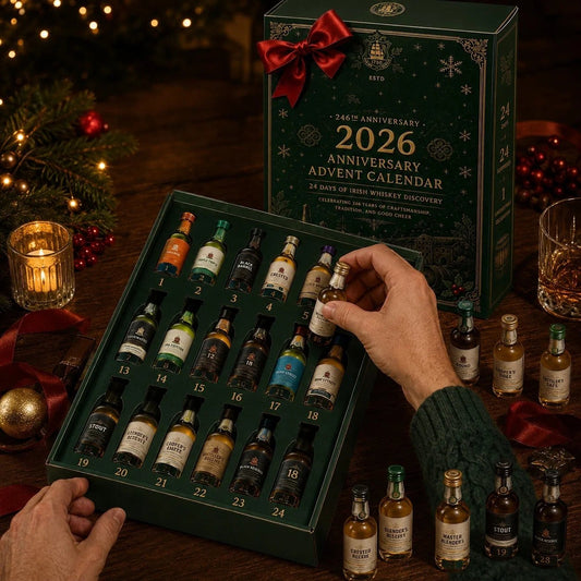2026 246th Anniversary Advent Calendar 24 DAYS OF IRISH WHISKEY DISCOVERY