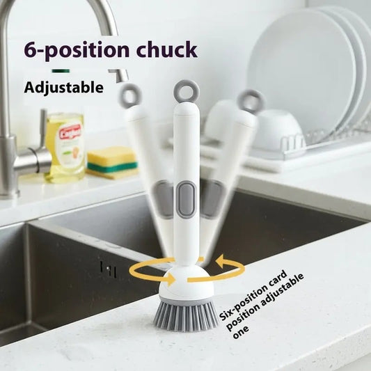 6-in-1 Rotatable Dish Brush