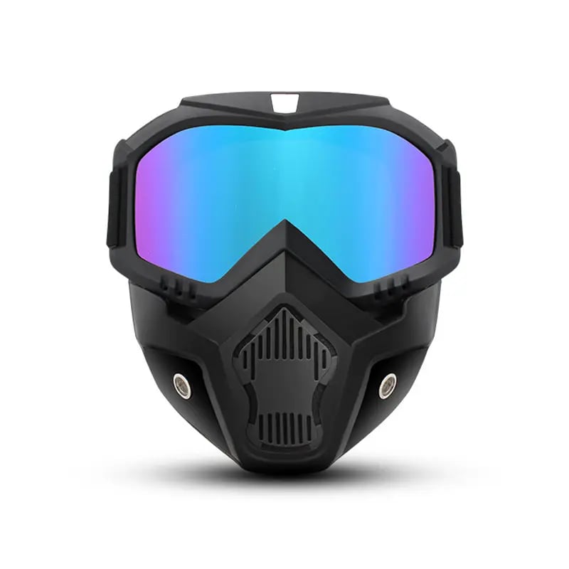 2026 - Detachable Full Face Goggle Mask
