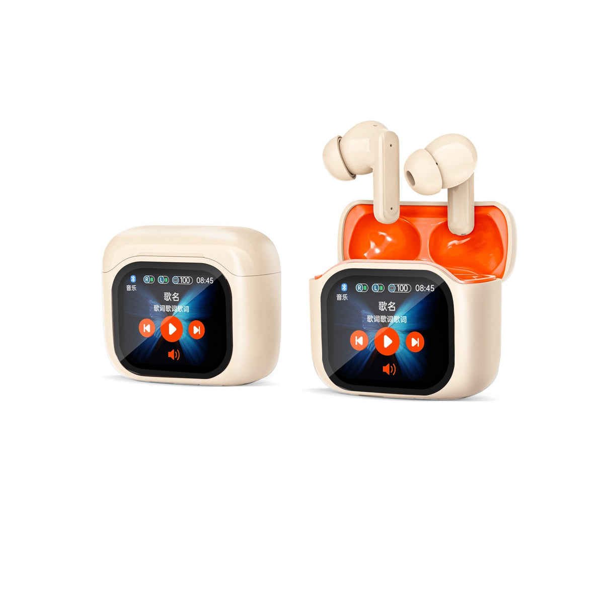 Wireless Bluetooth Translation Earphone With LED display screen(Fit iOS & Android)