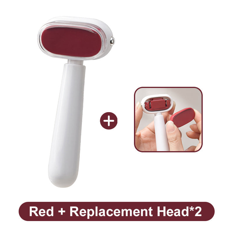 2 in 1 Foot Callus Remover Dual Sided Scraper with Replaceable Stainless Steel Blades