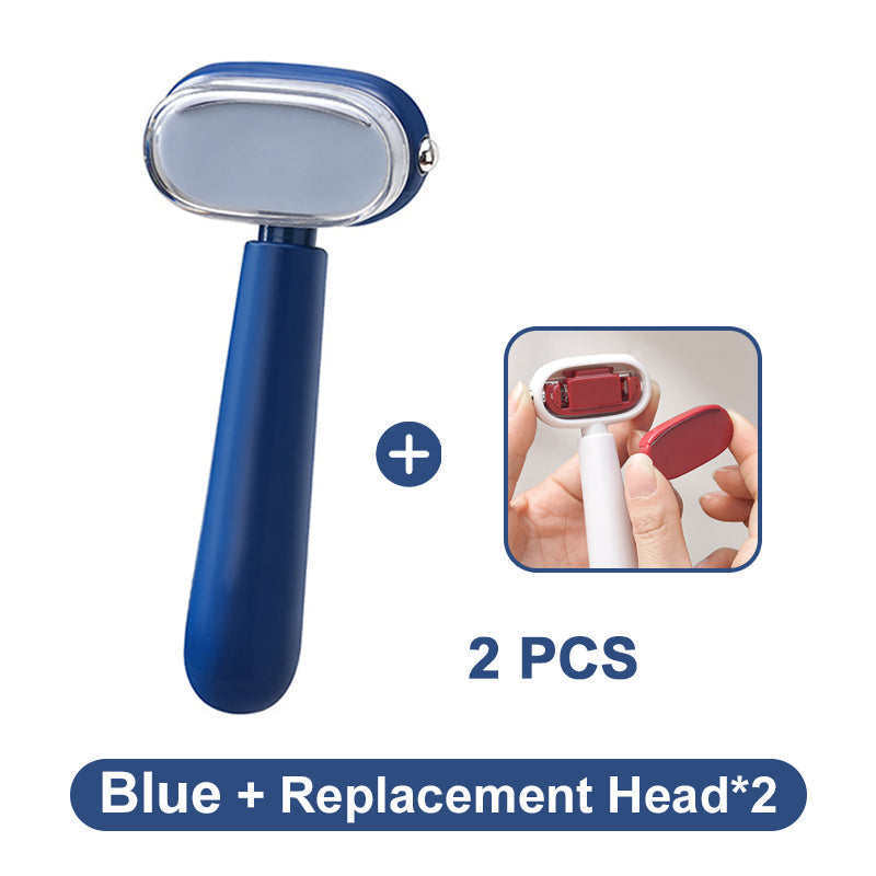2 in 1 Foot Callus Remover Dual Sided Scraper with Replaceable Stainless Steel Blades