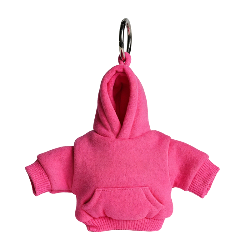 Cute Hoodie Keychain Charm Mini Fashion Accessory for Bags & Backpacks