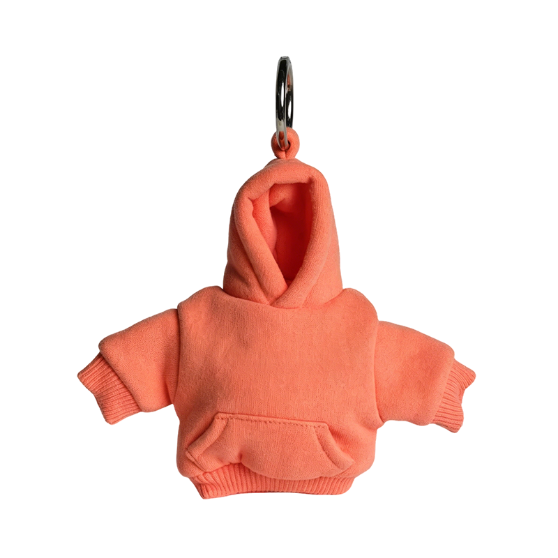 Cute Hoodie Keychain Charm Mini Fashion Accessory for Bags & Backpacks