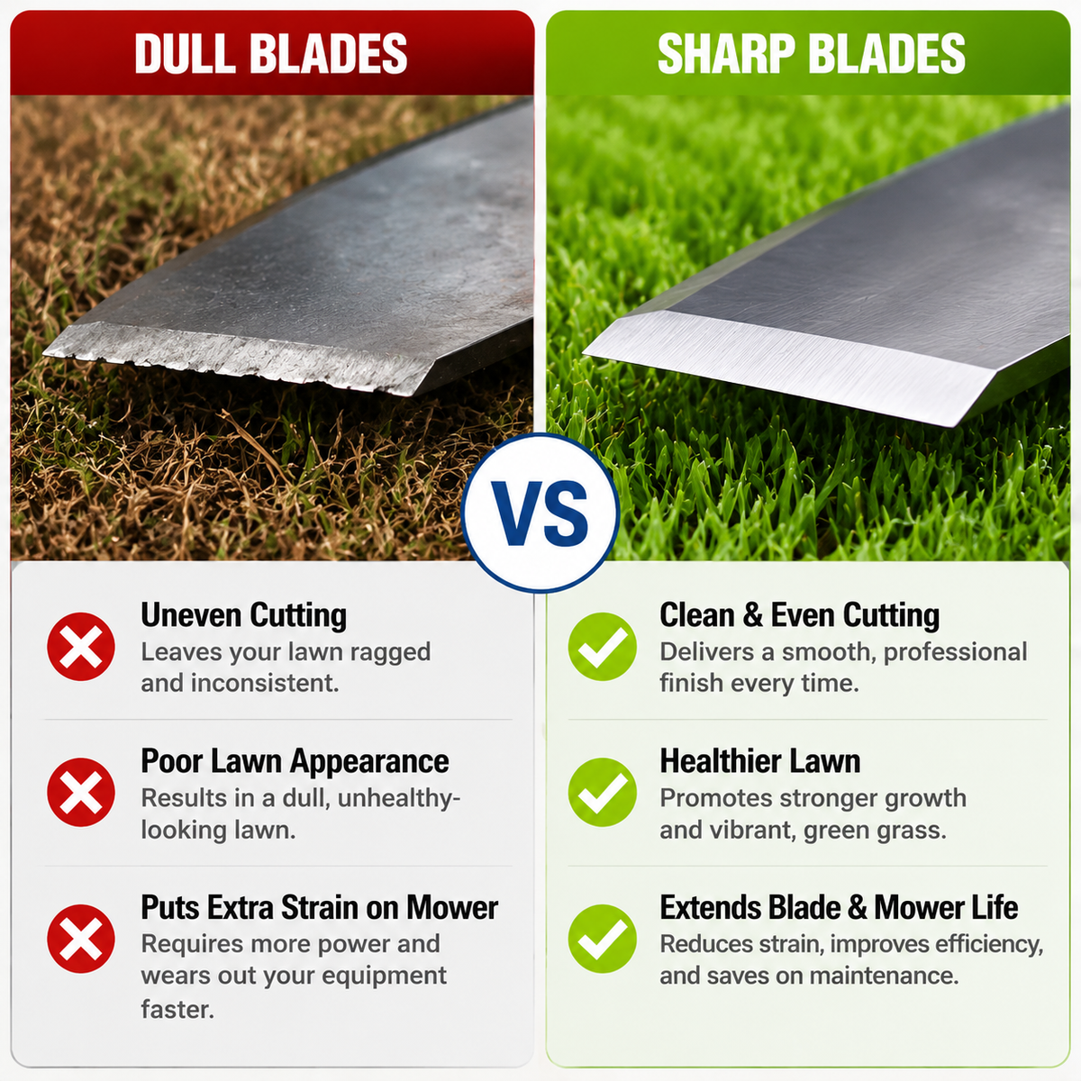 Mower Blade Sharpening Attachment Fits Most Drills, Fast & Simple