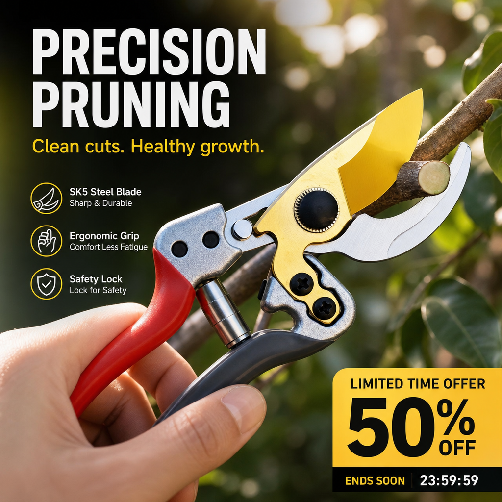 Sheep Hoof, Cow Hoof, Horse Hoof & Gardening Multi-Purpose Shears