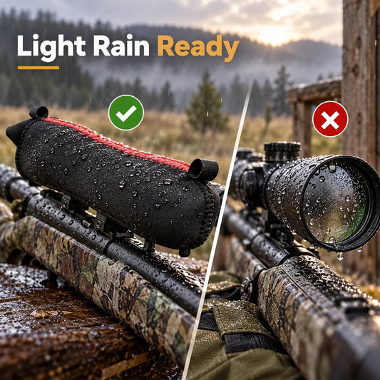 3-Pack Neoprene Scope Covers Water-Resistant, Scratch-Protective Optical Gear Covers for Outdoor Adventures