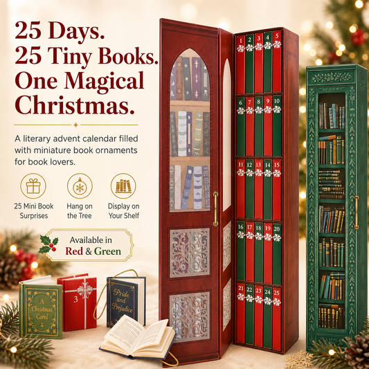 25-Day Mini Book Advent Calendar A Book Lover's Christmas Countdown!