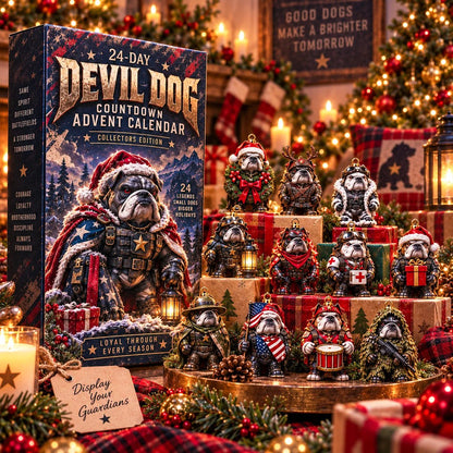 Devil Dog 24-Day Christmas Countdown Advent Calendar
