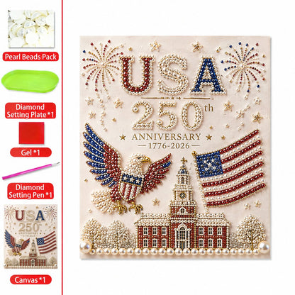 USA 250th Anniversary DIY Pearl Painting Kit