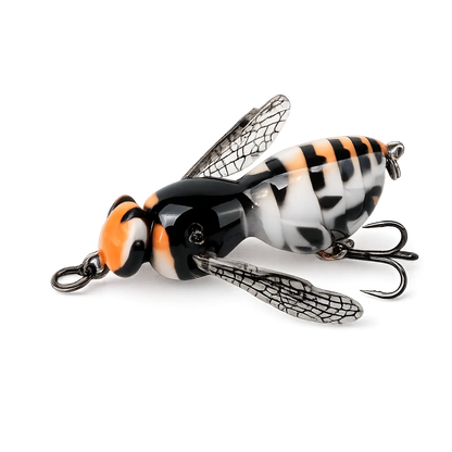 T dliche Versuchung Bionic Wasp Topwater Lure Triggers Explosive, Violent Surface Strikes!