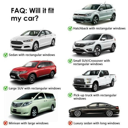 Universal Car Window Screens-Protect And Cool Your Vehicle