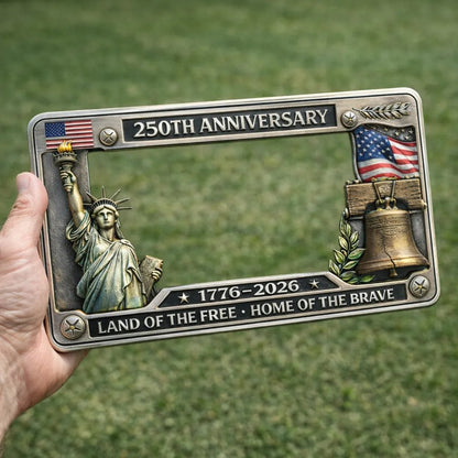 250th Anniversary Commemorative License Plate Frame