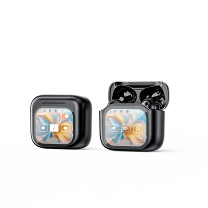 Wireless Bluetooth Translation Earphone With LED display screen(Fit iOS & Android)