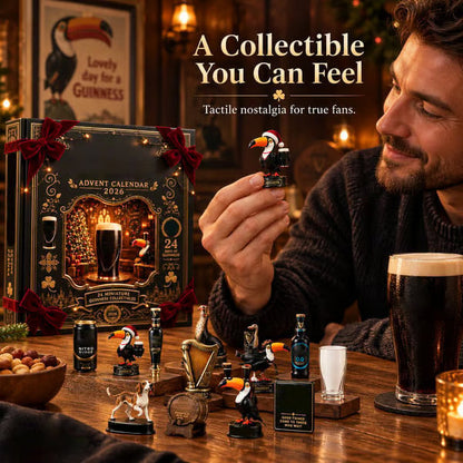 2026 Advent Calendar Limited Edition with 24 Miniature Collectibles Christmas Countdown Gift for Beer Lovers