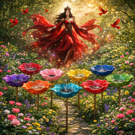2026 Mother's Day Gifts Handmade Metal Flower Garden Stake