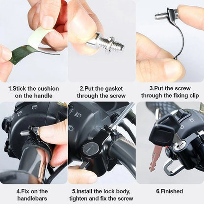 Motorcycle Helmet Lock Secure, Durable & Anti-Theft