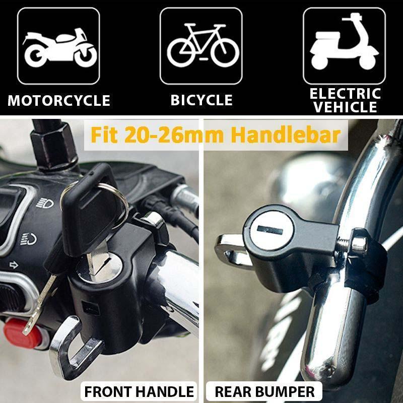 Motorcycle Helmet Lock Secure, Durable & Anti-Theft
