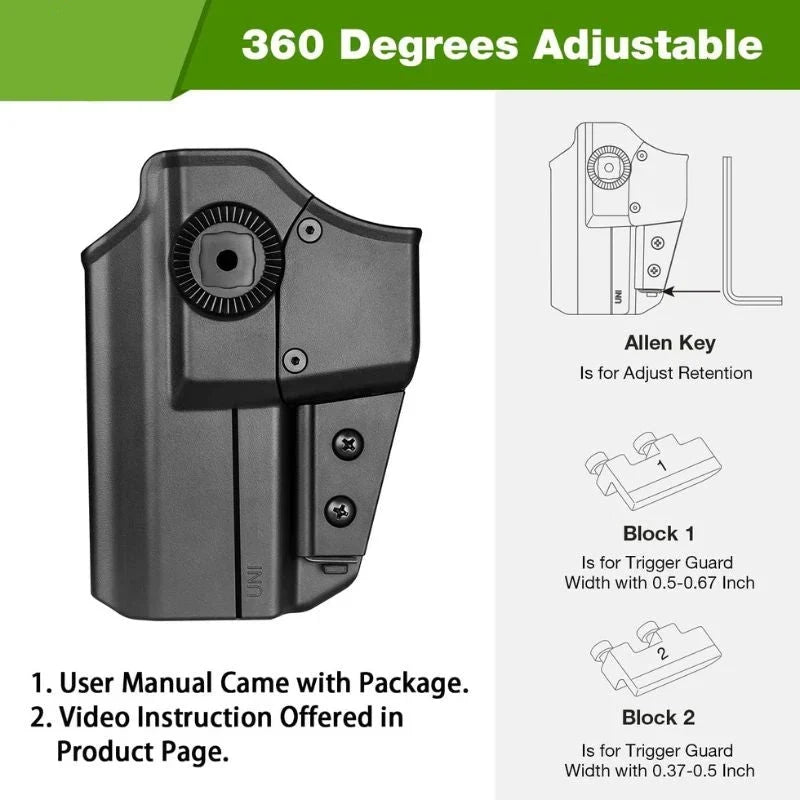 2TAC Elite Universal OWB Holster