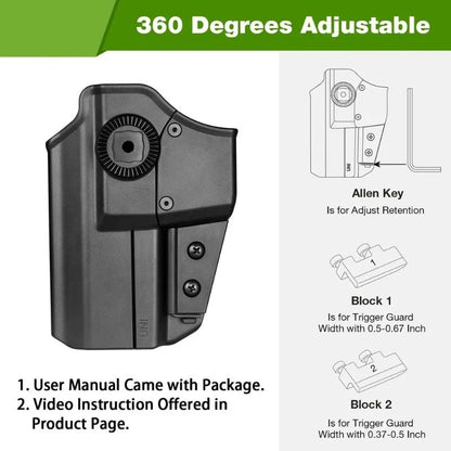 2TAC Elite Universal OWB Holster