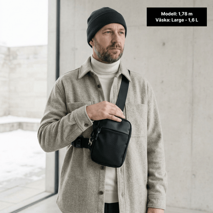 Travel Sling Bag Discreet Secure Sling Pack Keeps Valuables Safe