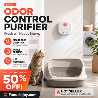 Say goodbye to unpleasant odors with it! Smart Quiet Pet Odor Eliminator