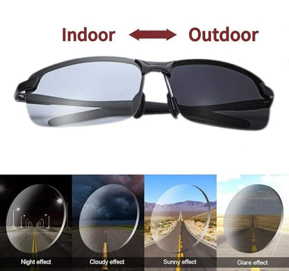 HD Polarized Photochromic Sunglasses