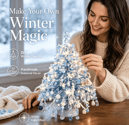 DIY Beaded Christmas Tree Kit Create Your Own Sparkling Holiday Decoration